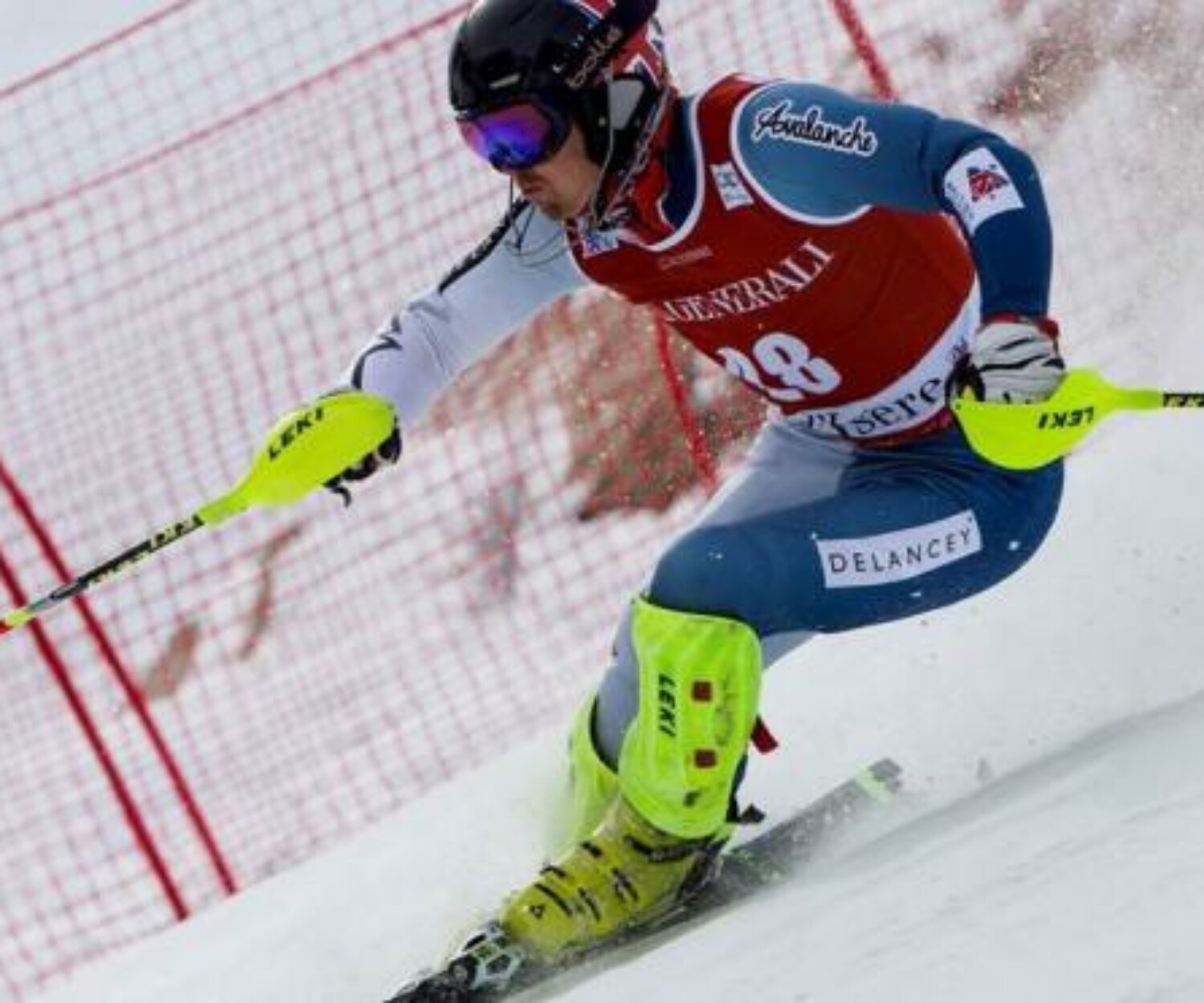 Dave Ryding Val d'Isere Credit Alp Productions skiing