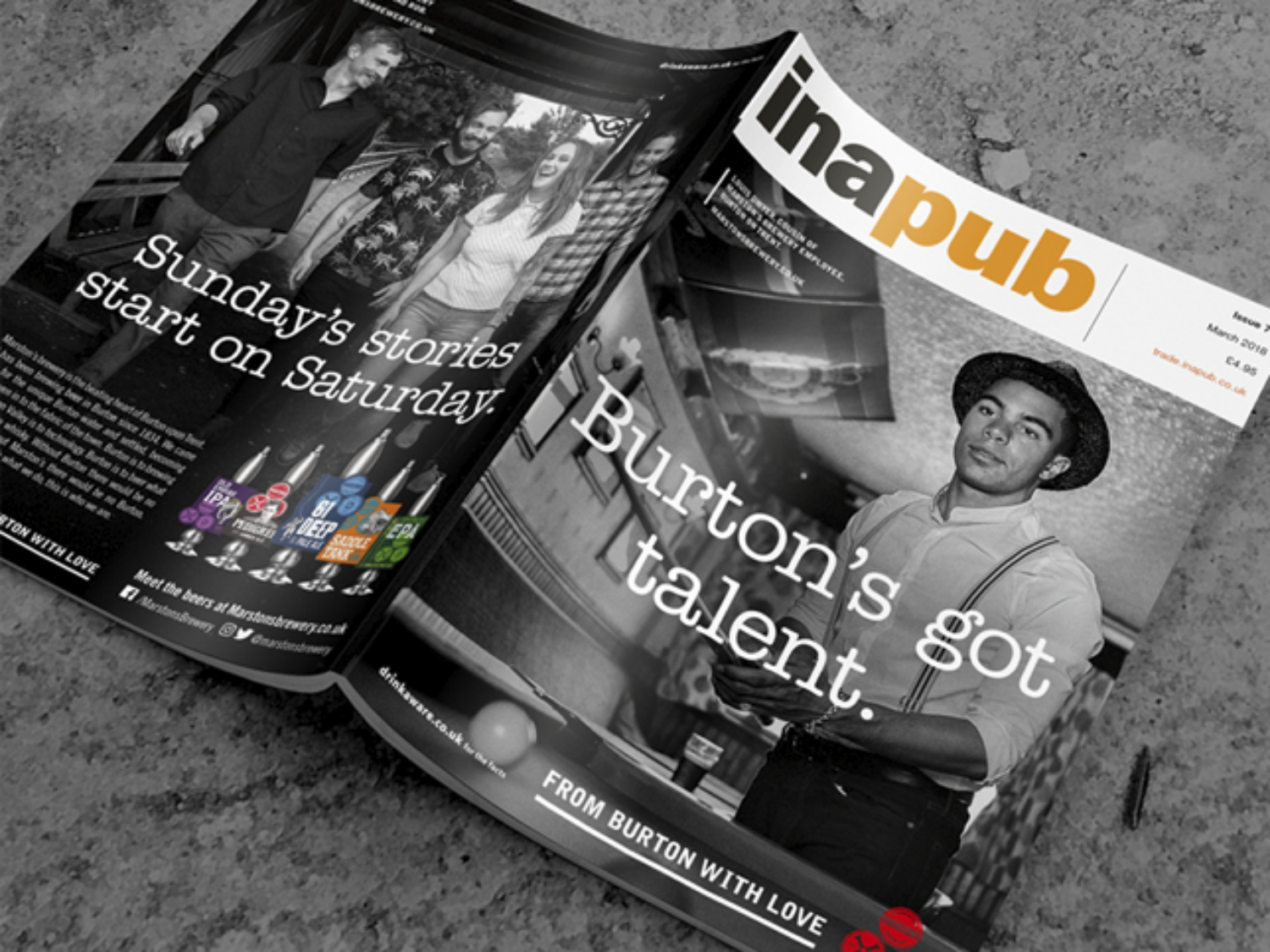 Marston’s Trade Press Ads